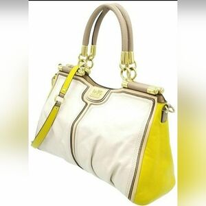 Coach Color Block Handbag
